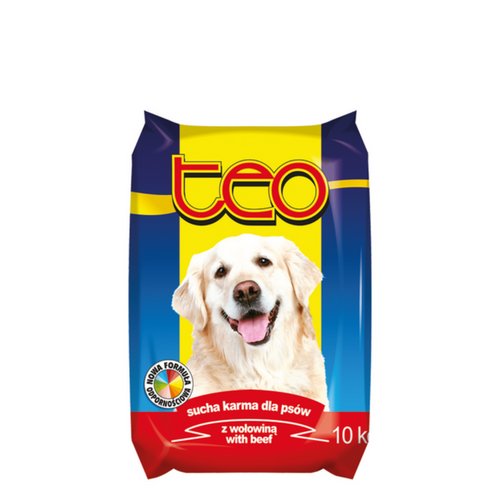 Teo sucha karma dla Psa z wołowiną 10 kg