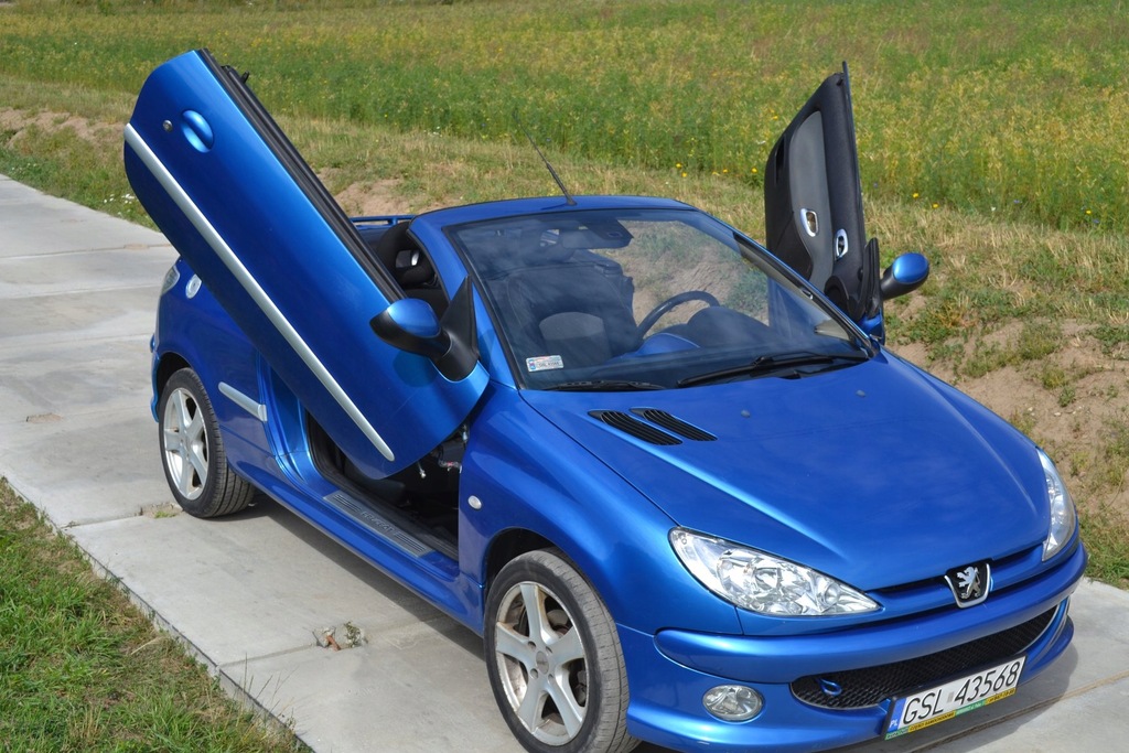 Peugeot 206 Cc 2 0 133km 2004 Tuning Slupsk 7482460187 Oficjalne Archiwum Allegro