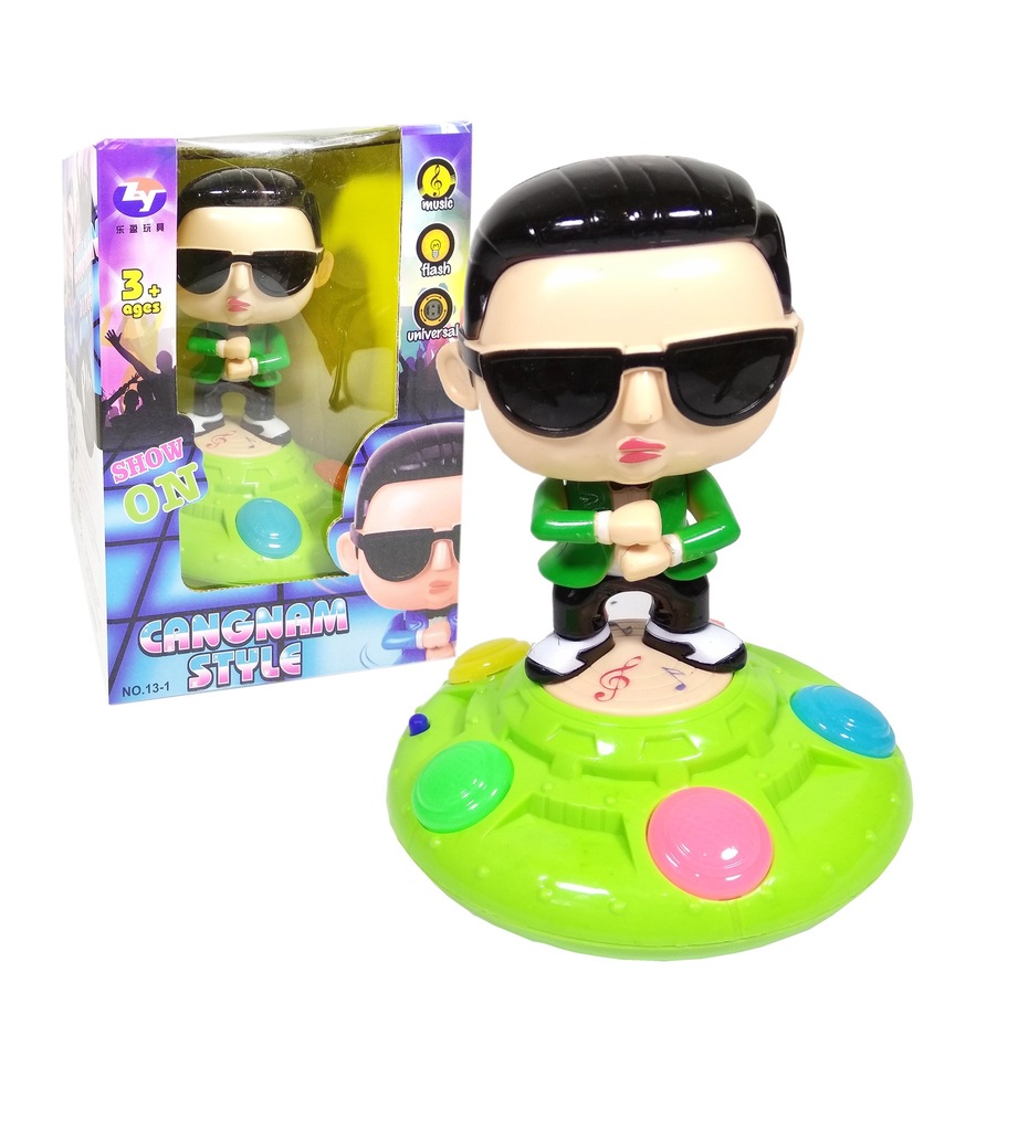 Zabawka GANGNAM STYLE PSY Jeździ Świeci Gra