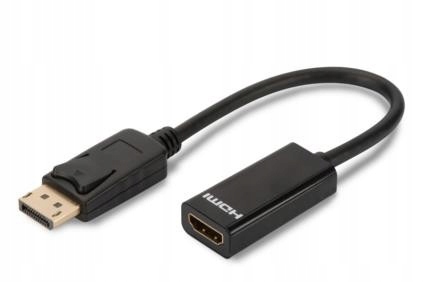 Kabel adapter Displayport 1.1a z zatrzaskiem Typ