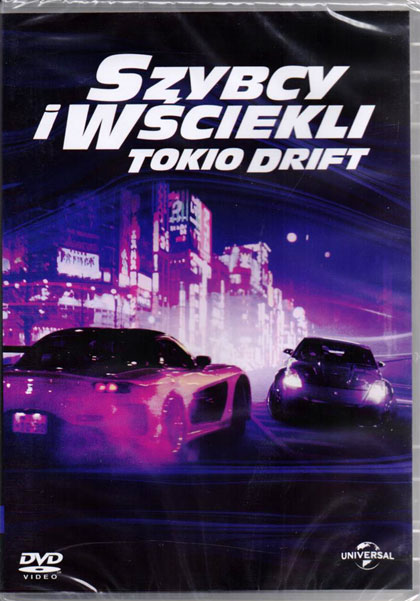 SZYBCY I WŚCIEKLI 3: TOKIO DRIFT, DVD nowy, lektor