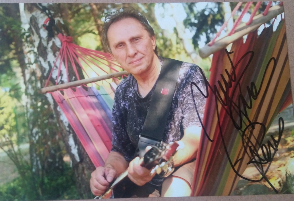MIECZYSŁAW JURECKI - zdjęcie z autografem