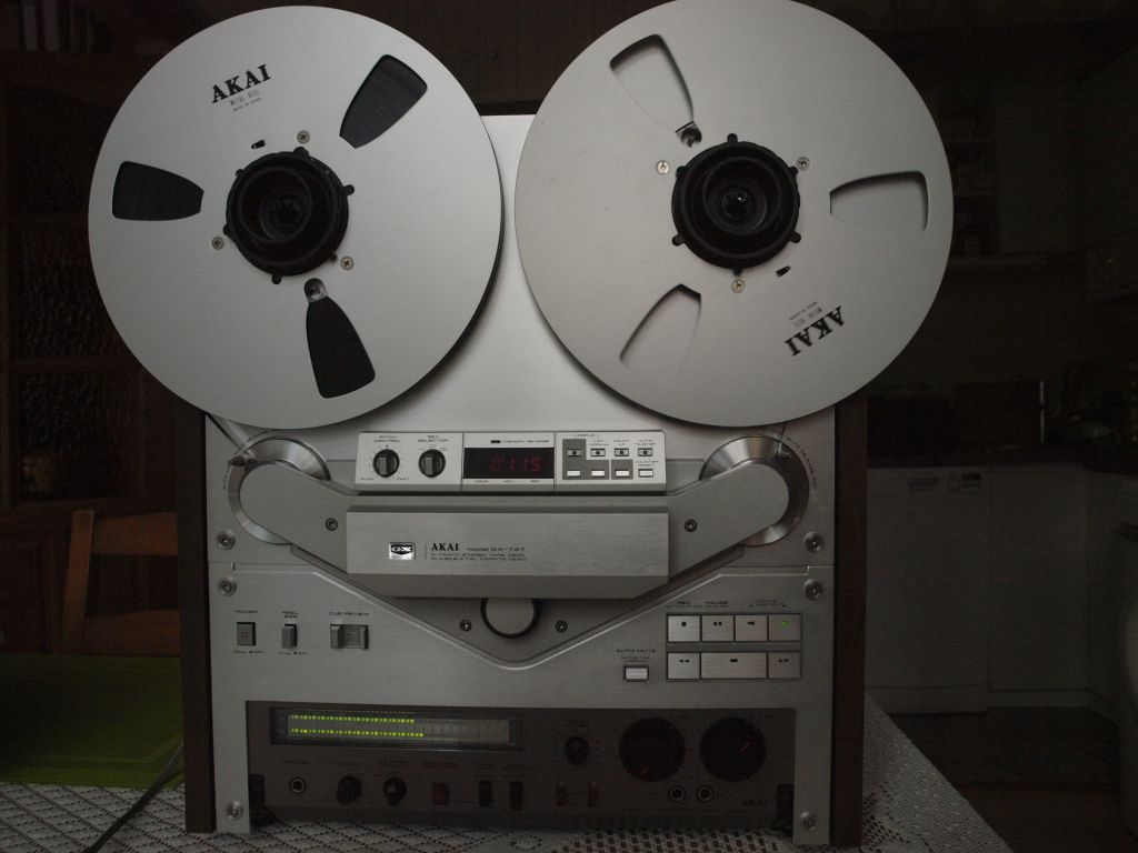 AKAI GX-747D + SZPULE ALU + NABy PRZEGLĄD SERWIS