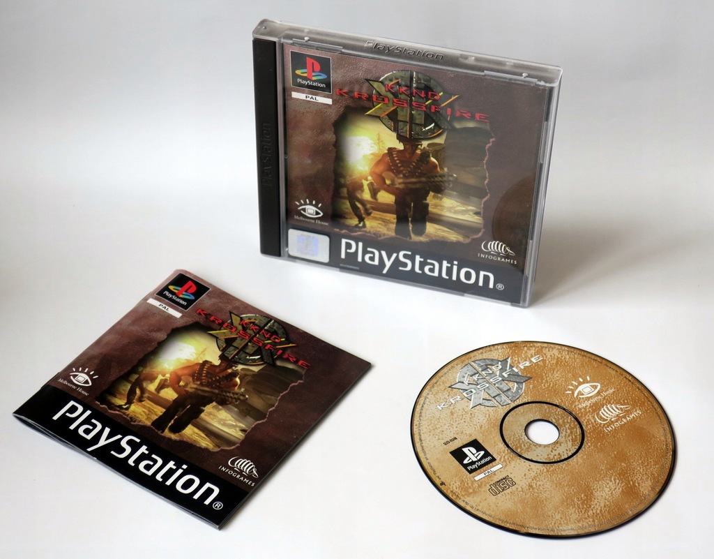KKND KROSSFIRE PS1 PlayStation 1 PSX