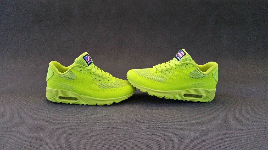 nike air max 90 neon yellow