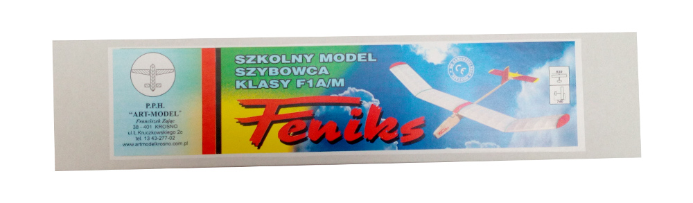 ART-MODEL Feniks szkolny model szybowca k [STREFA]