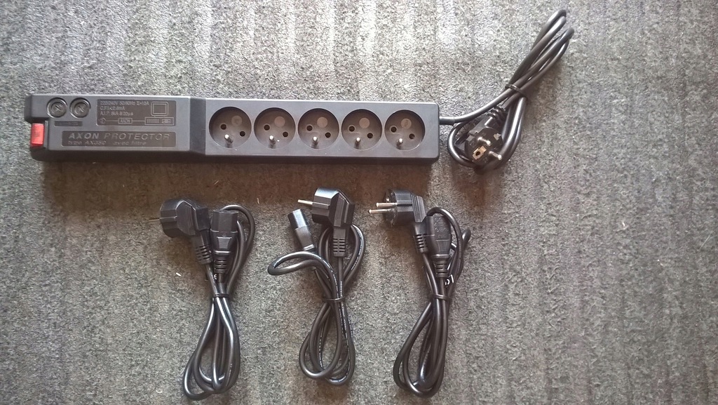 Listwa AXON type AX350 1,5 m + 3 kable 1,4 m