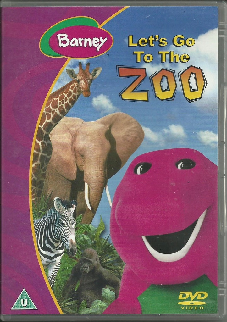 BARNEY LET'S GO TO THE ZOO - DVD