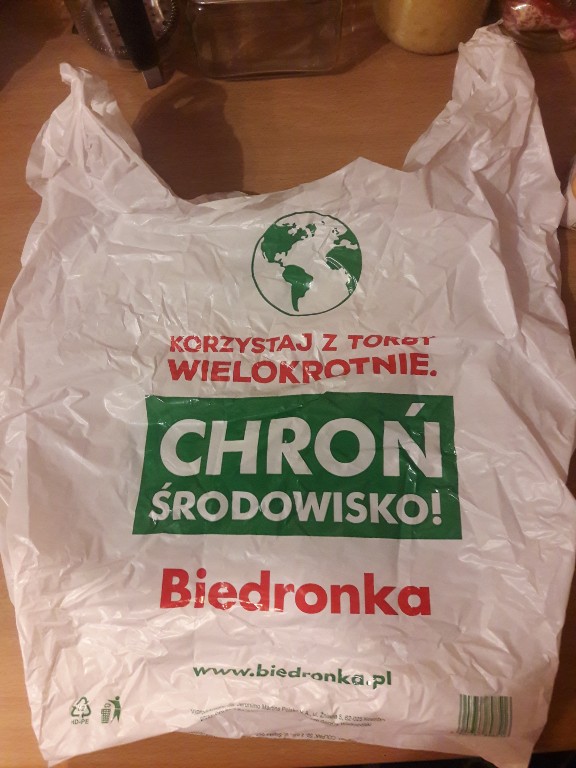 Torba z biedronki. Hit !
