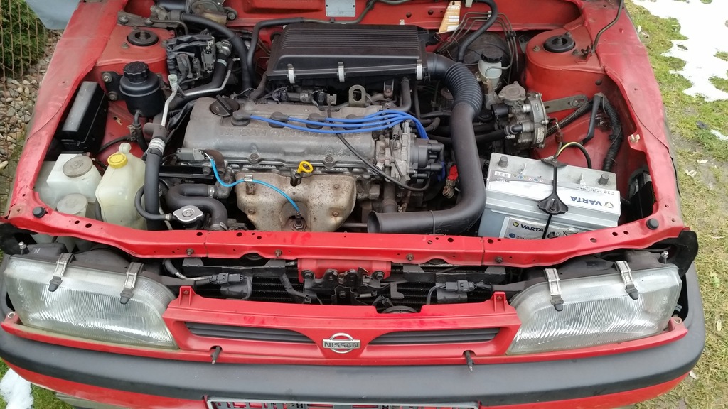 Silnik Nissan Sunny 1.6 N14 SR KPL i inne