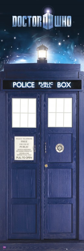 Doctor Who Tardis - GIGA plakat 53x158 cm-