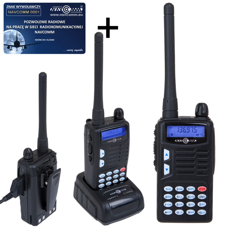 RADIOSTACJA TK-760 POZWOLENIE RADIOWE NAVCOMM 70cm