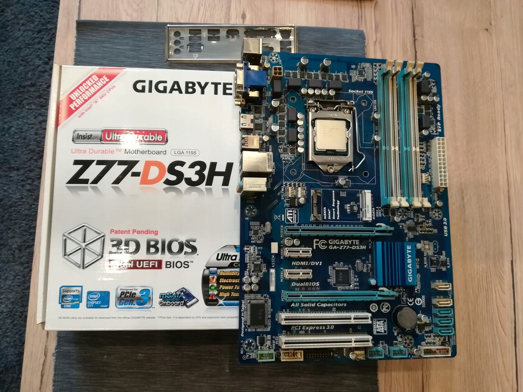 Gigabyte ga z77 ds3h обзор