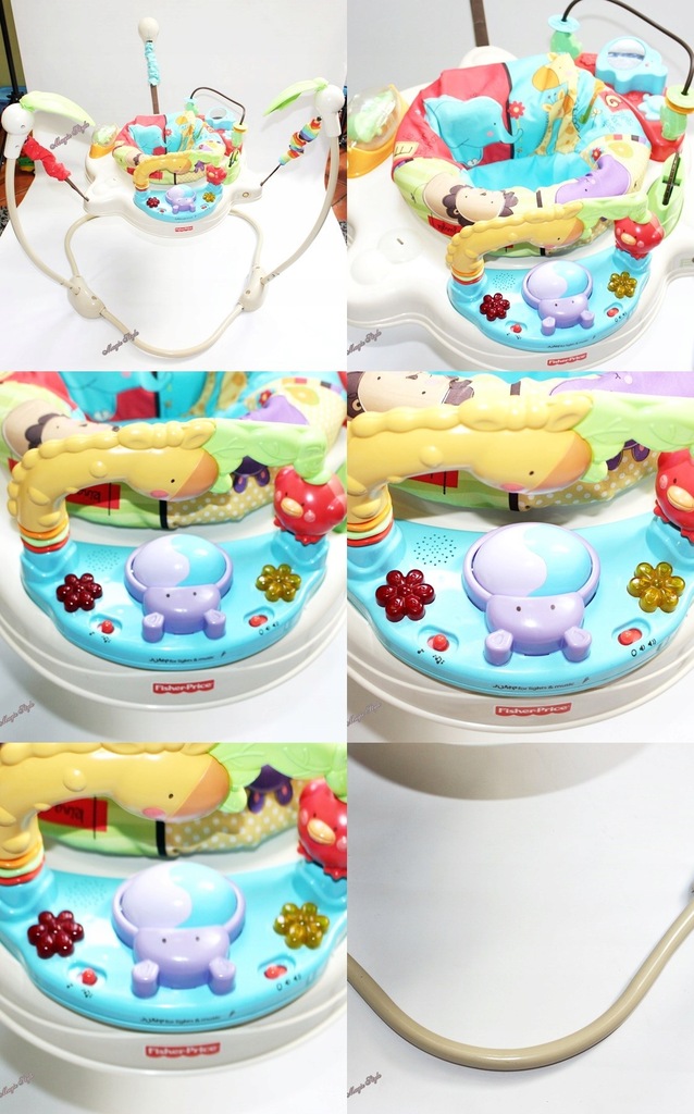 Fisher Price Skoczek Jumperoo Wspaniałe Zoo Animal 7410943913