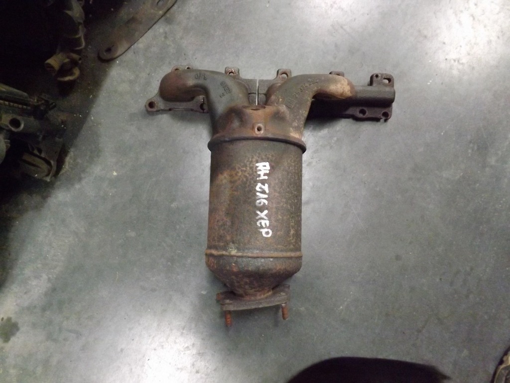 OPEL ASTRA H 3 1.6 Z16XEP KATALIZATOR KOLEKTOR - 7056802863 - oficjalne ...