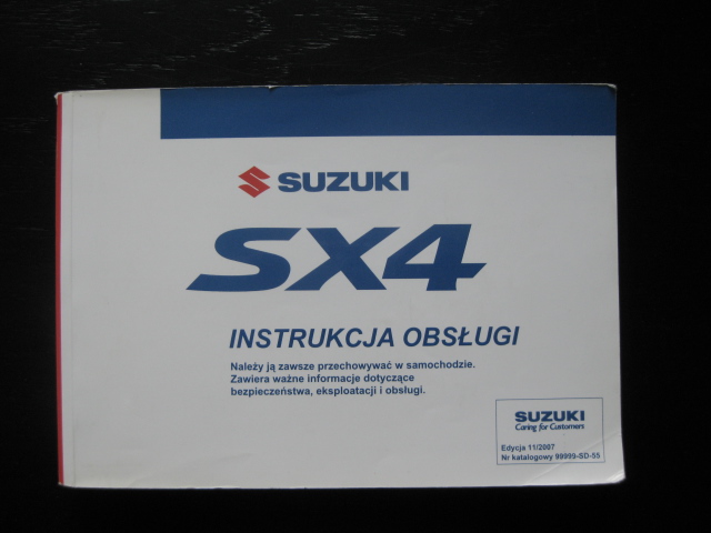 Suzuki Sx 4 Polska Instrukcja Suzuki Sx4 2006-2014 - 6925360507 - Oficjalne Archiwum Allegro