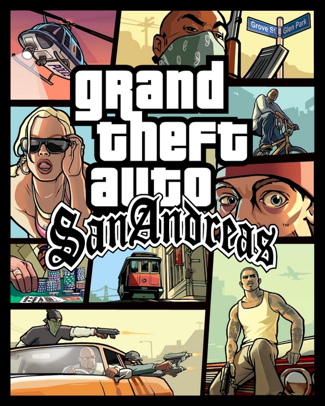 Grand Theft Auto: San Andreas - XBOX 360 GTA SA