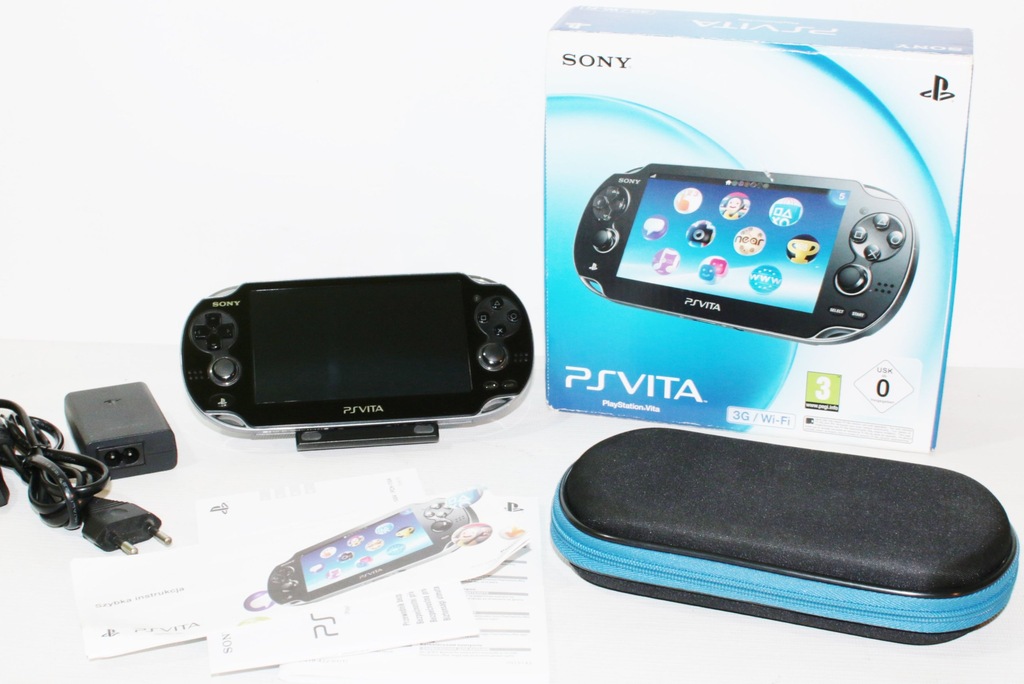 SONY PS VITA 3G/WIFI 16GB GRY GWARANCJA 3 MC ! 7063015162 oficjalne