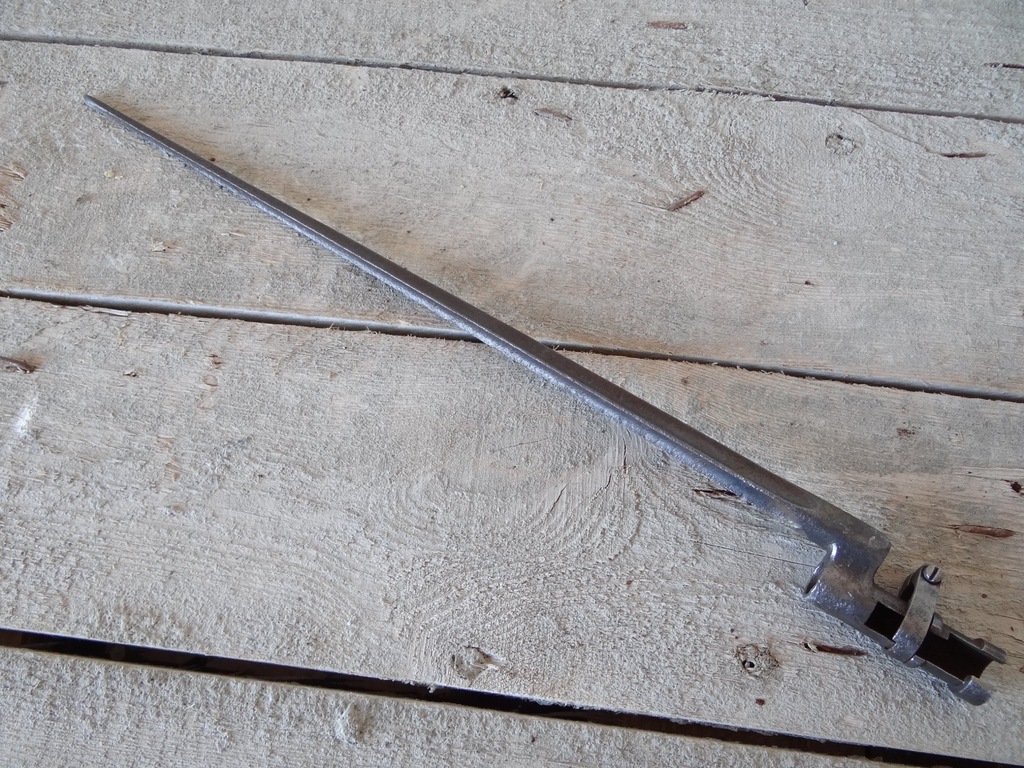 stary rosyjski bagnet mosin oryginał wykopki HIT