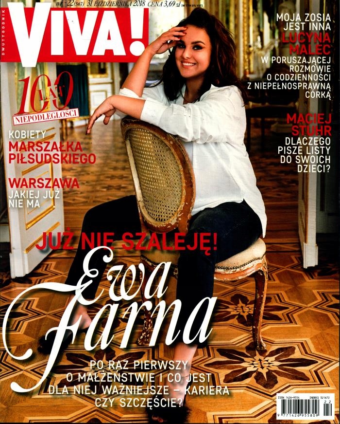 VIVA! nr 22/18 Ewa Farna: Już nie szaleję!