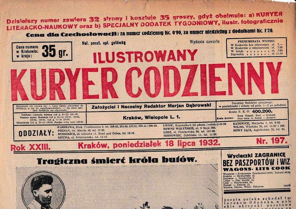 IKC 1932 197 BATA Poręba Wielka Inowrocław Łazy