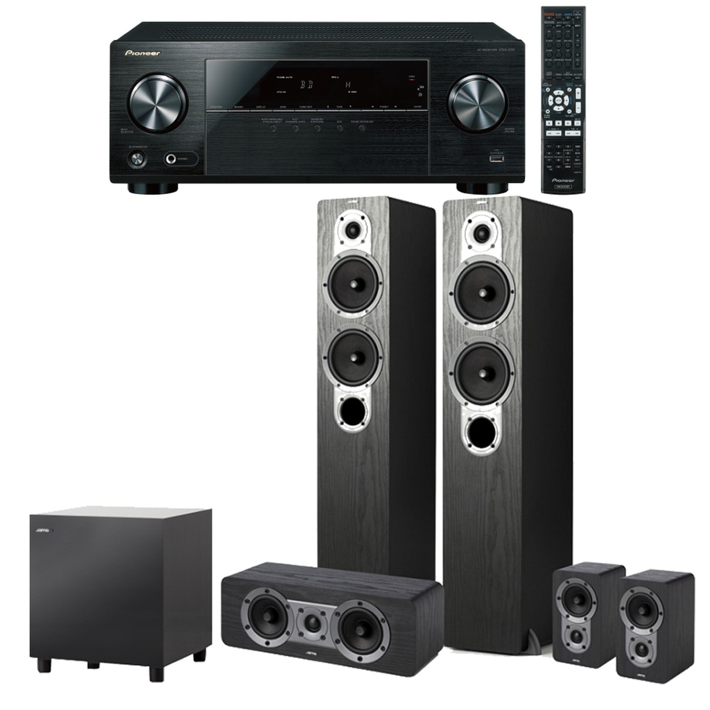 PIONEER VSX-531 + Jamo S426 HCS + SUB 210 RATY 0%