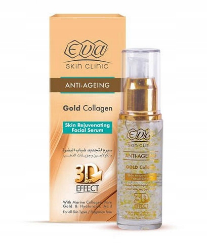 EVA - Złoty kolagen odmładzające serum do twarzy