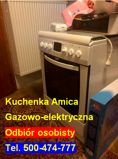 Kuchenka Amica gazowo-elektryczna 60 cm Wrocław