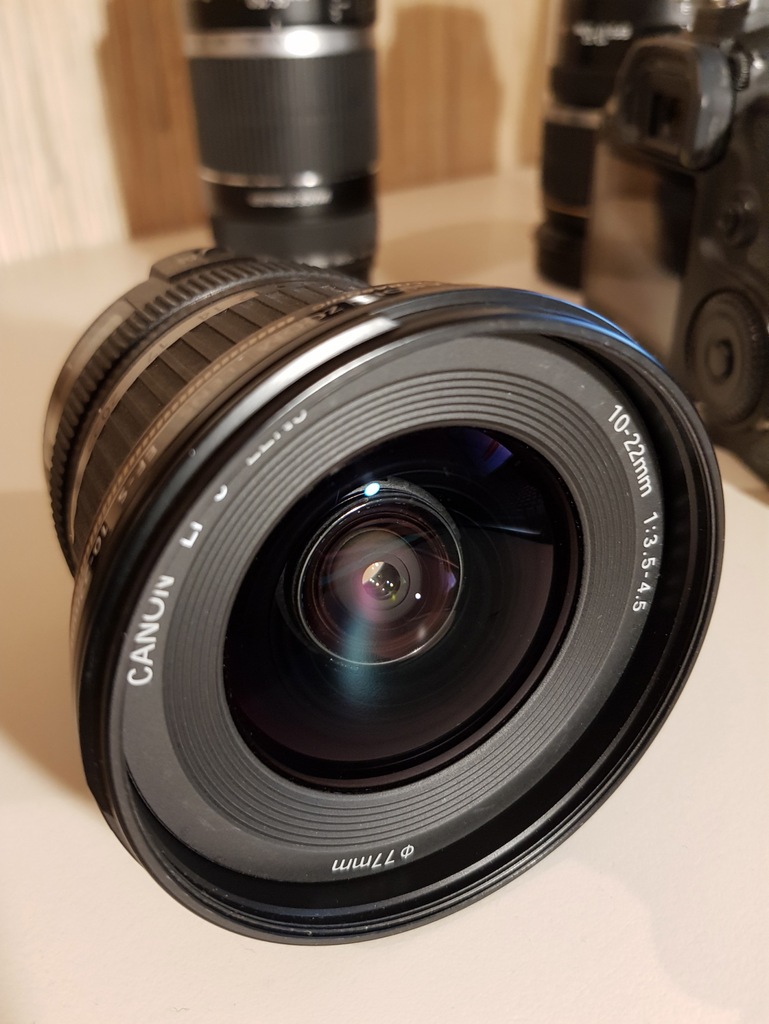 Obiektyw Canon EFS 1022 mm f/3,5 4,5 USM 7258324596 oficjalne