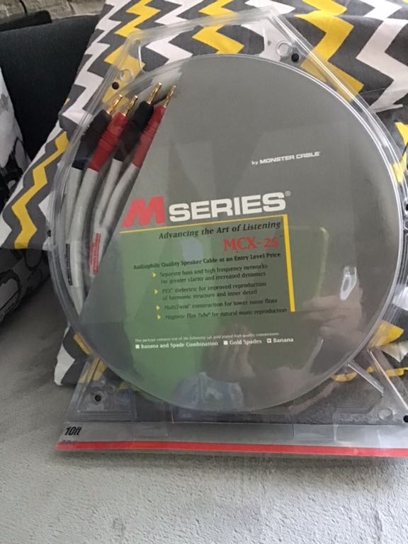 Kable głośnikowe 2x3m MCX-2S NOWE
