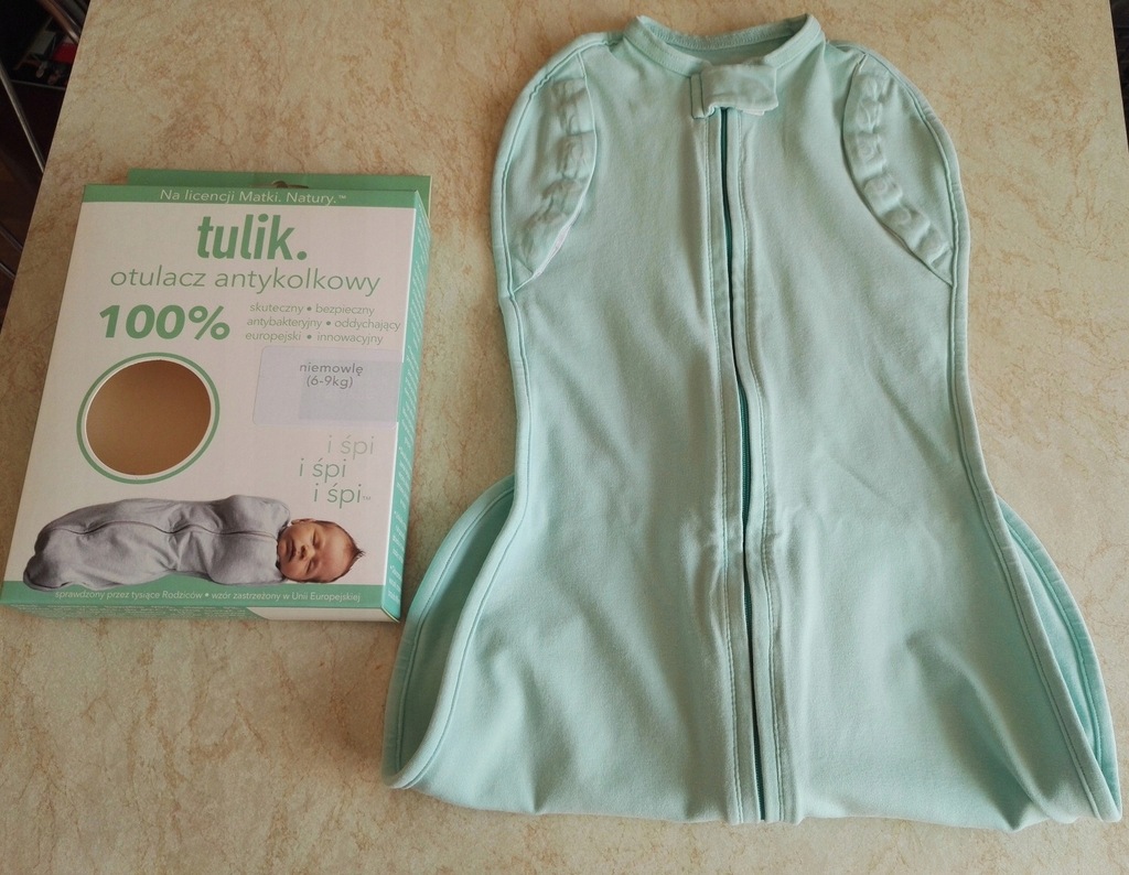 Otulacz Tulik 2w1 Miętowa Noc (6,5-9 kg) !!!