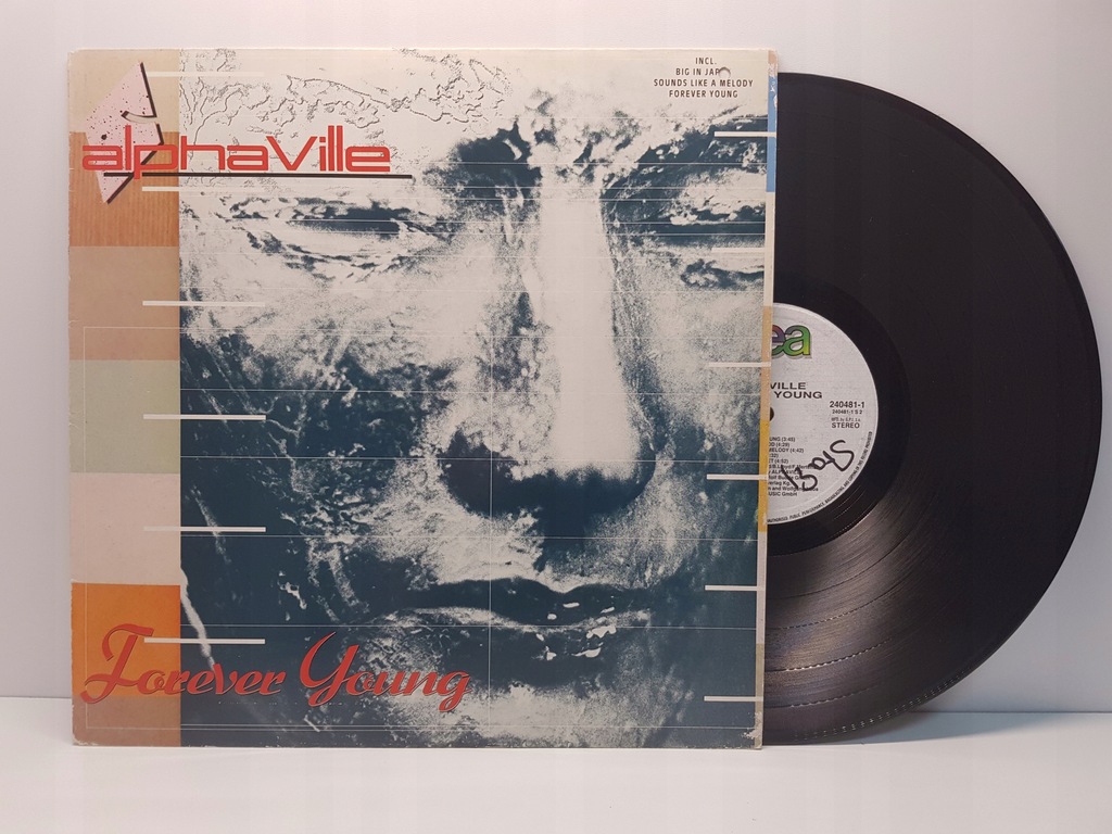 Alphaville - Forever Young LP Winyl Big In Japan!