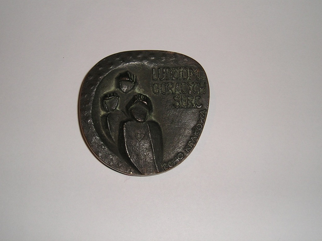MEDAL ECHO KRAKOWA LUDZIOM GORĄCYCH SERC 
