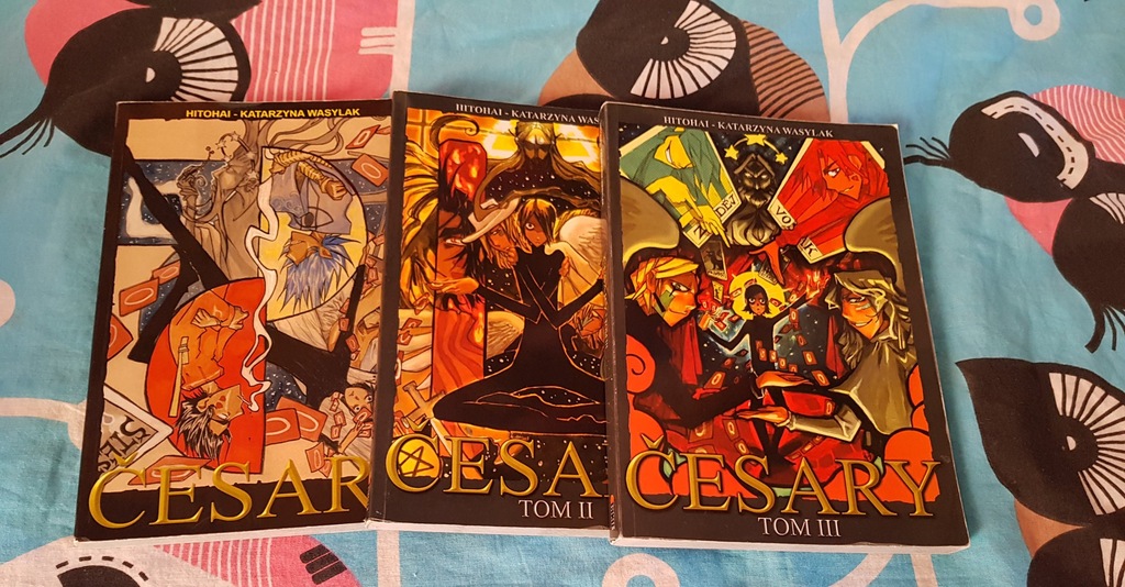 cesary 1-3 manga anime hitohai katarzyna wasylak