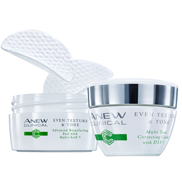 AVON ANEW KREM WYRÓWNUJĄCY KOLORYT + PŁATKI