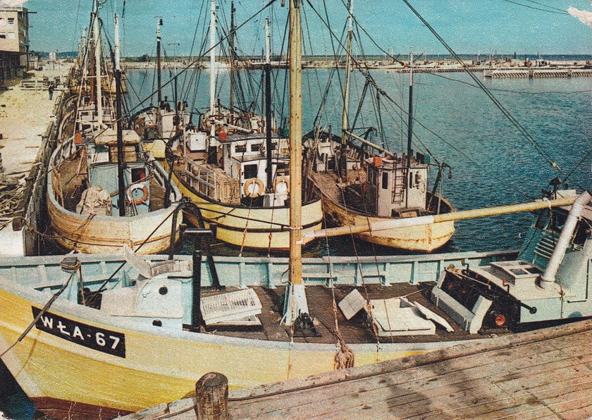 WŁADYSŁAWOWO - PORT RYBACKI - KUTER - KUTRY