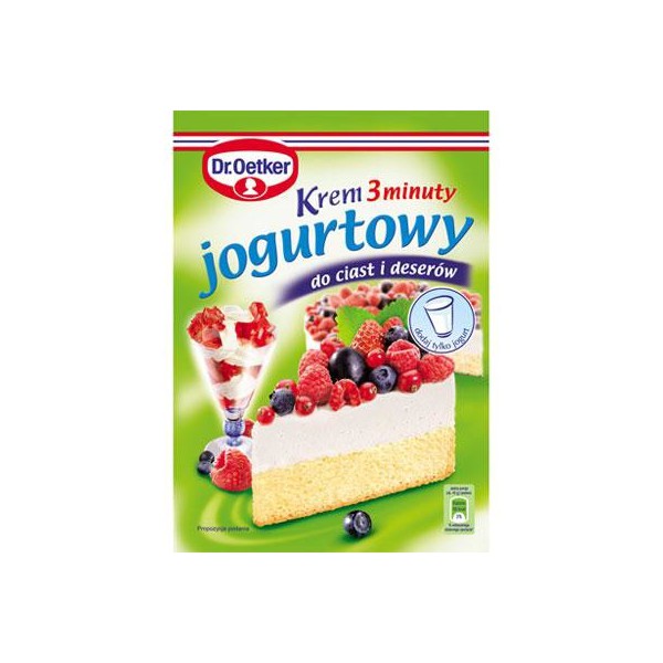 Dr.oetker Krem Jogurtowy 3 Minuty 140g
