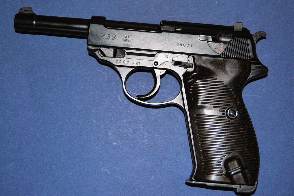 Maruzen replika Walther P38 ASG + kabura