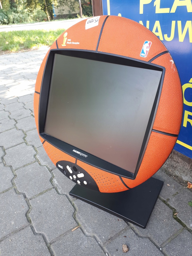 HANNSPREE T153,14-calowy telewizor NBA, okrągły