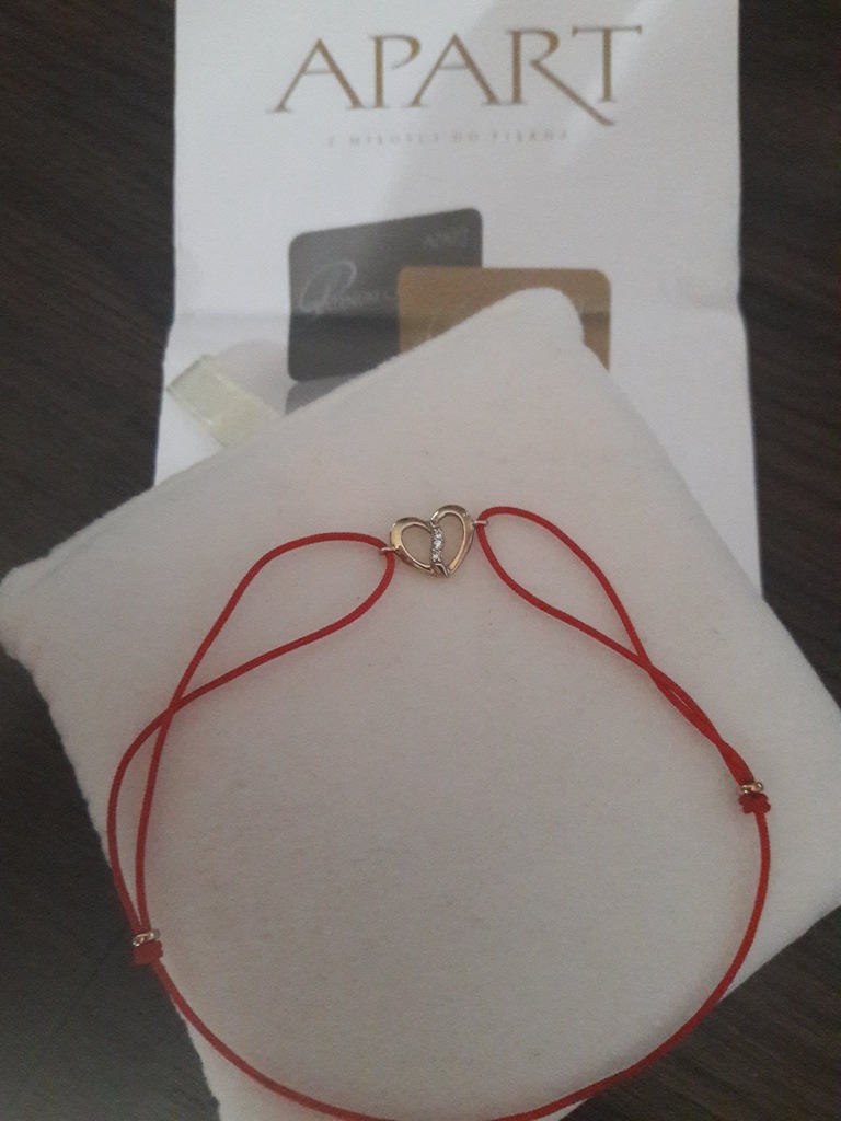 Bransoletka Na Sznurku Apart Z Diamentami 333 7247313858 Oficjalne Archiwum Allegro