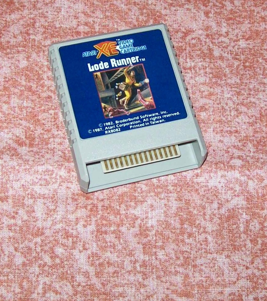 Atari XL/XE/XEGS cartridge Lode Runner -Broderbund