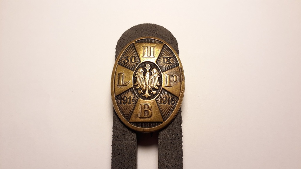 Oryginalna odznaka II Brygady Legionów Polskich