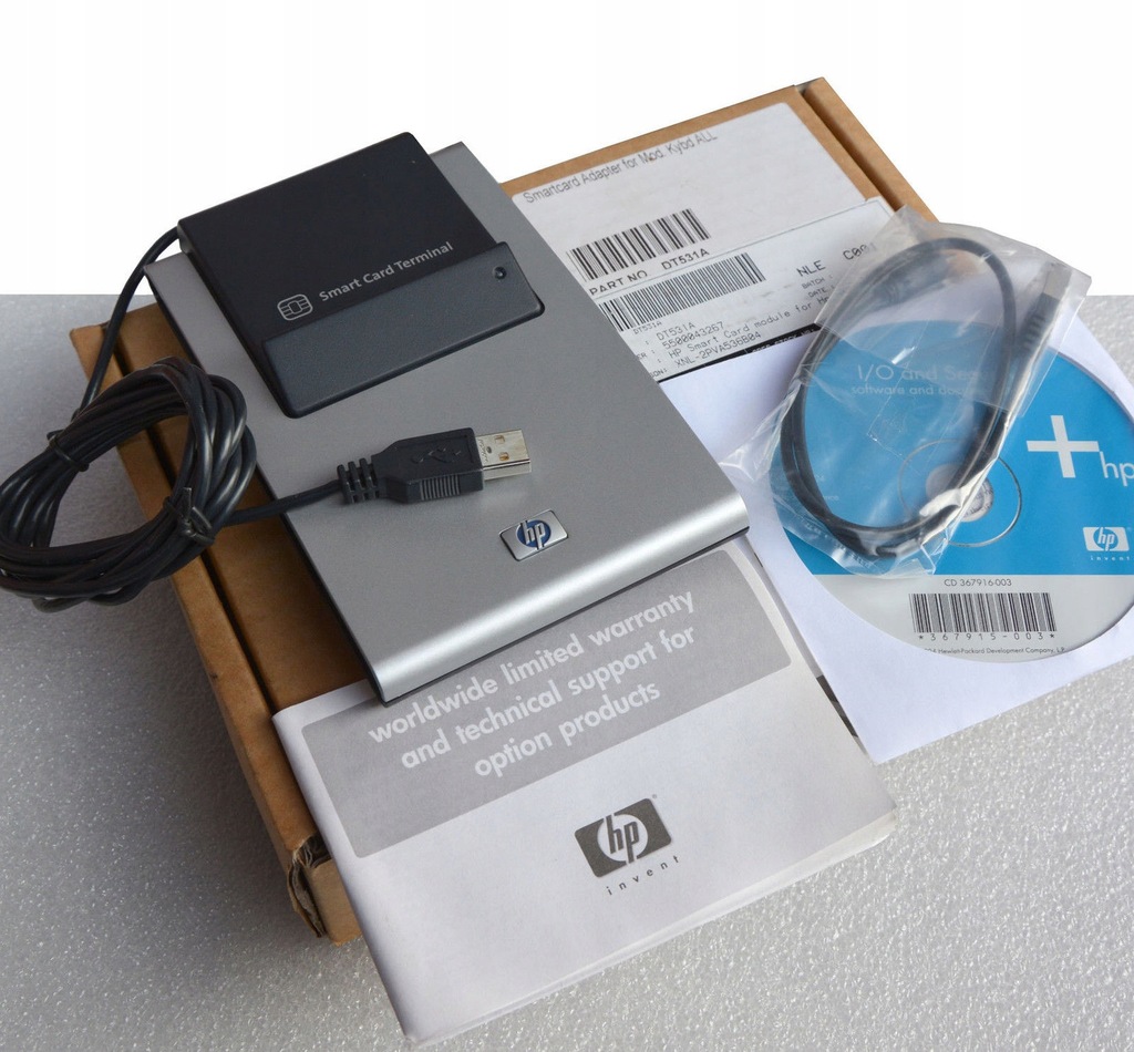 Czytnik kart chipowych Smart Card Terminal HP USB