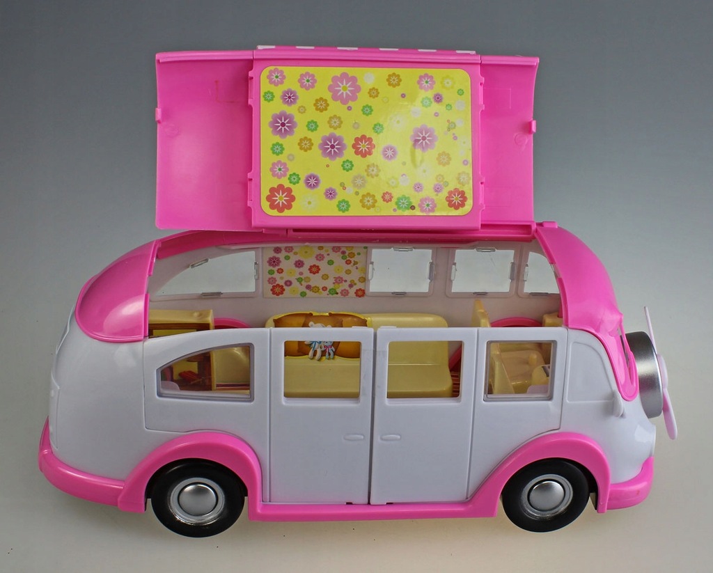 LODZIARNIA auto Camper dla lalki Barbie Samochód