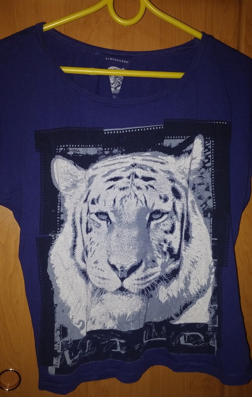 koszulka t shirt atmosphere z tygrysem