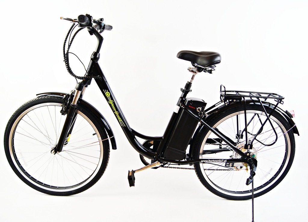 ROWER ELEKTRYCZNY DAMSKI 26 MIEJSKI KOMFORT JAZDY 7449709616