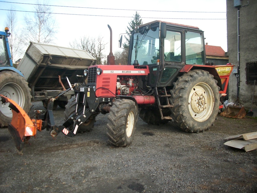 Ciągnik Mtz Belarus 82 + tuz
