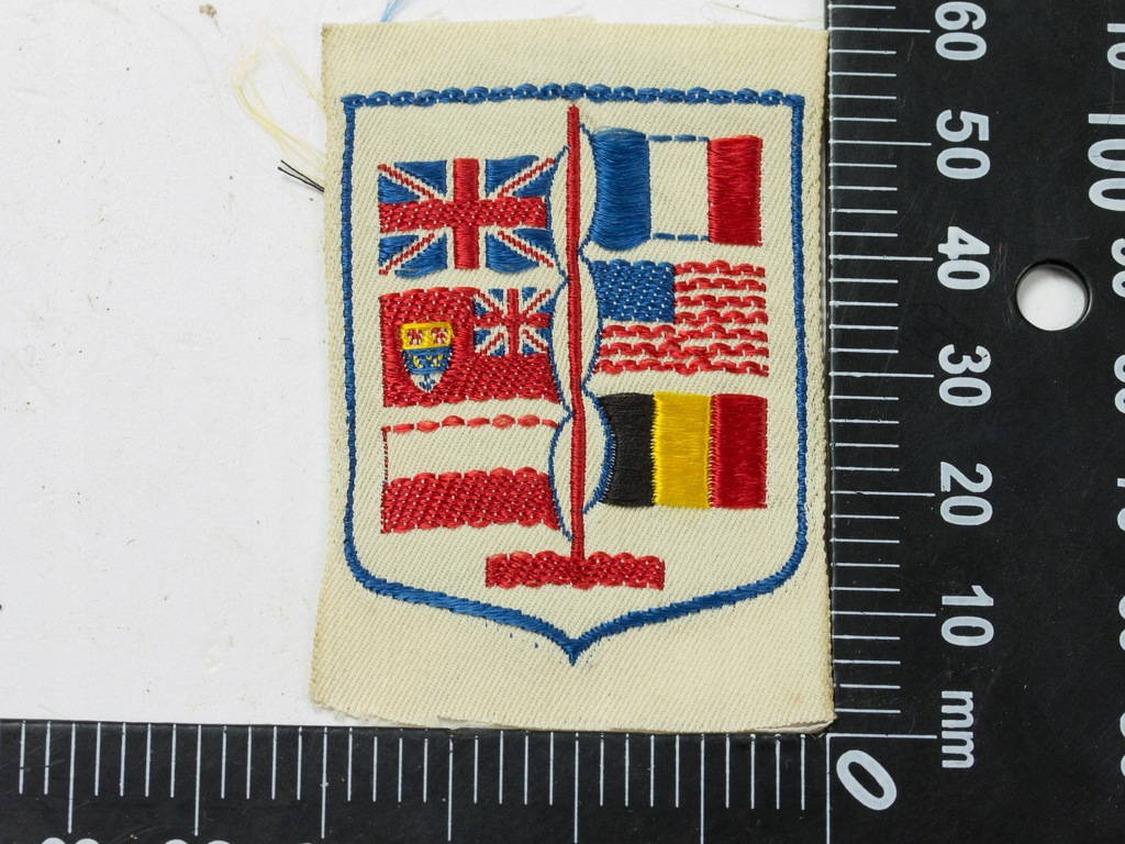 NASZYWKA PATRIOTYCZNA FLAGA POLSKA I ALIANCI