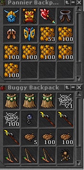 Tibia itemy eq knight ,addon item TANIO