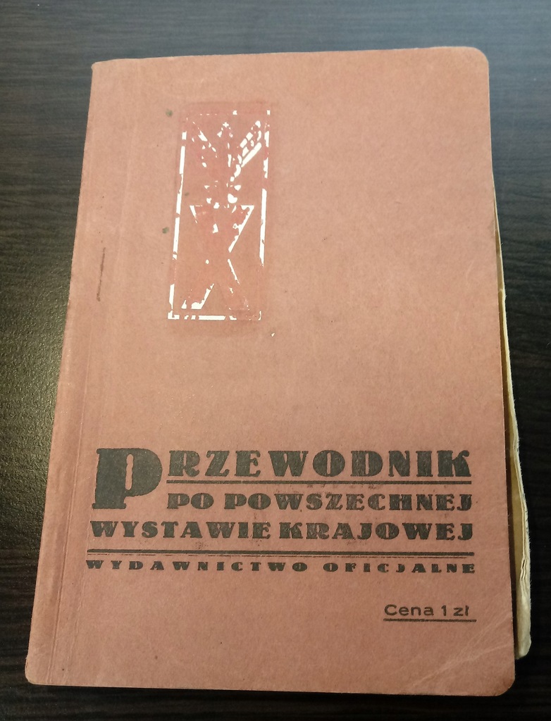 przewodnik po POZNANIU PWK 1929, 2 rozkładane plan
